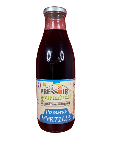 jus de pomme myrtille 1 l