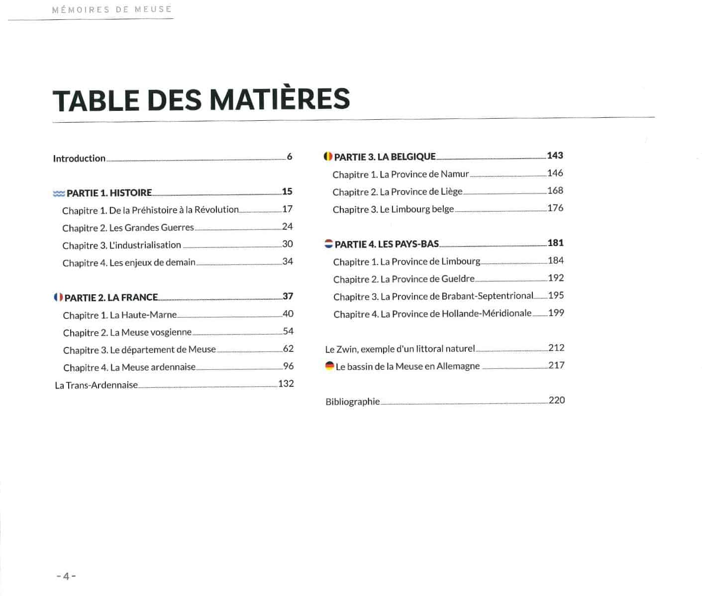 mémoire de meuse, livre page3