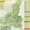 carte itinéraires vtt ou randonnées