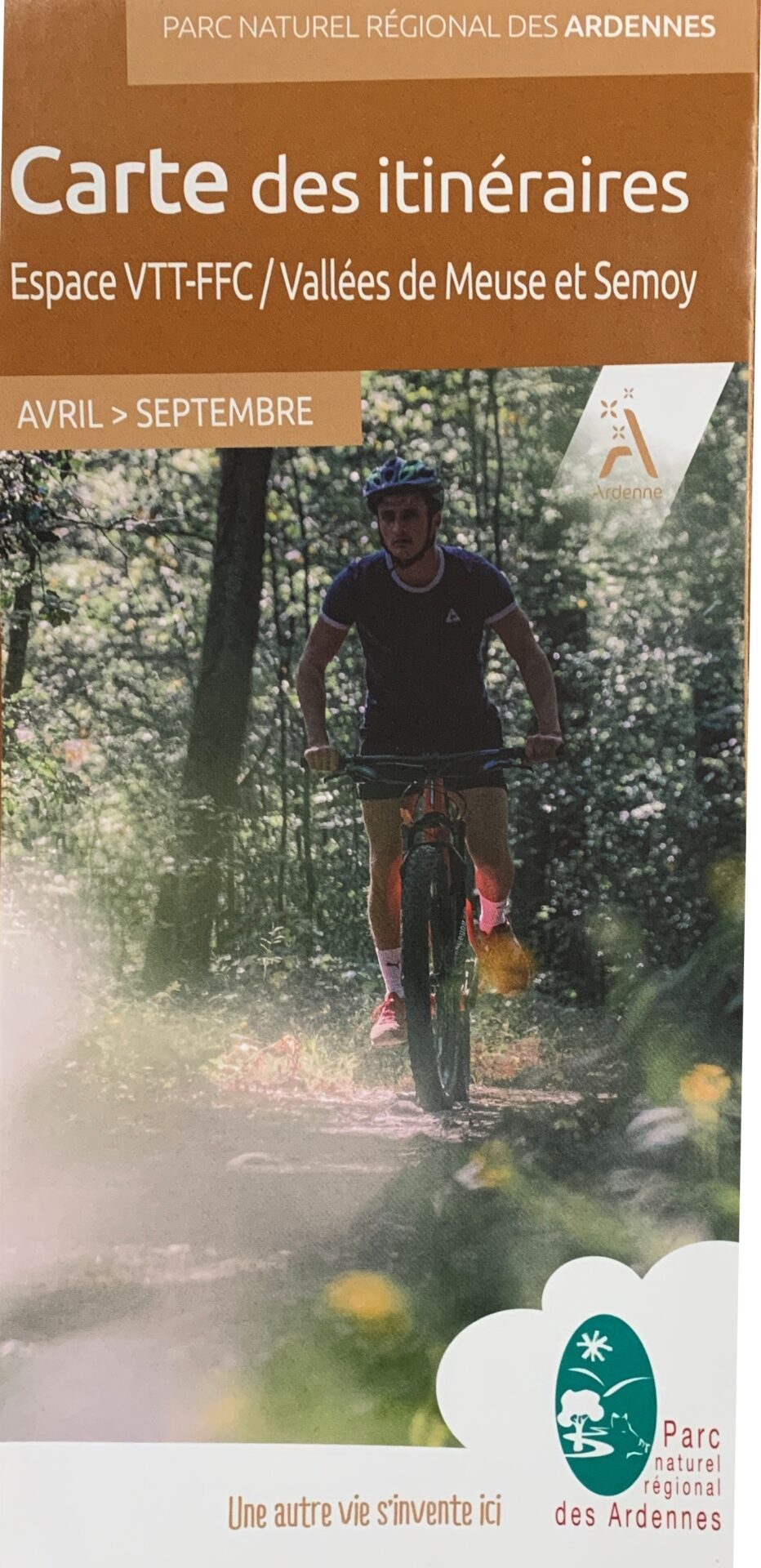 carte itinéraires vtt ou randonnées