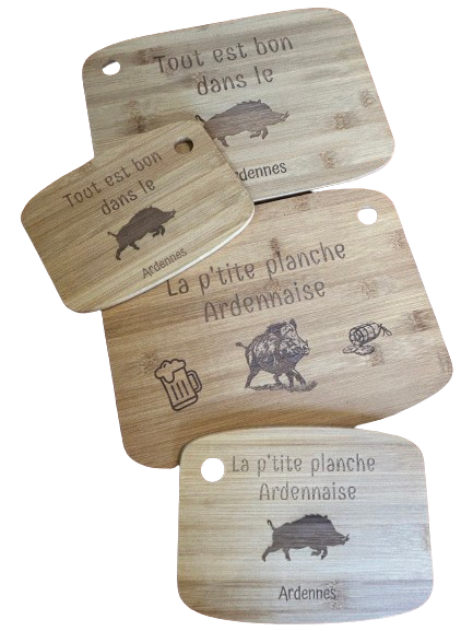 planches apéro bois